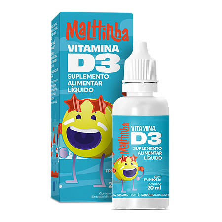 Malttinha Vitamina D Kids 20 ml