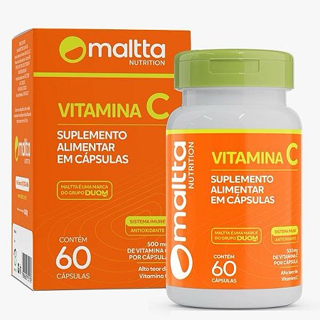 Vitamina C 500mg 60caps Maltta