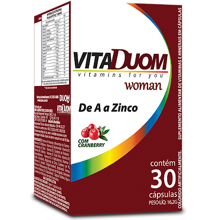 VitaDuom Woman (1 ao dia) 30caps Duom
