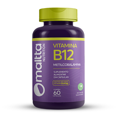 Vitamina B12 METILCOBALAMINA 60caps Maltta
