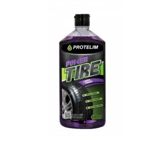 Limpa Pneu Pretinho Hidratante Power Tire 500ml Protelim