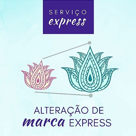 Alteração de Logomarca Express (Alteração de logotipo / marca)