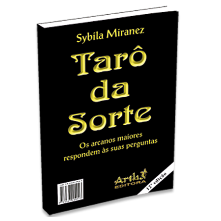 Oráculo Em Formato Livro Tarô da Sorte 22 Arcanos Maiores