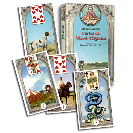 Tarô Cigano Cartas da Vovó Cigana Original Lenormand