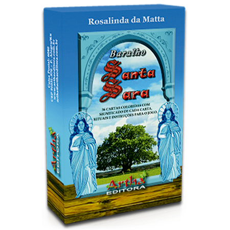 Baralho Tarô Santa Sara 36 Cartas com Manual Original