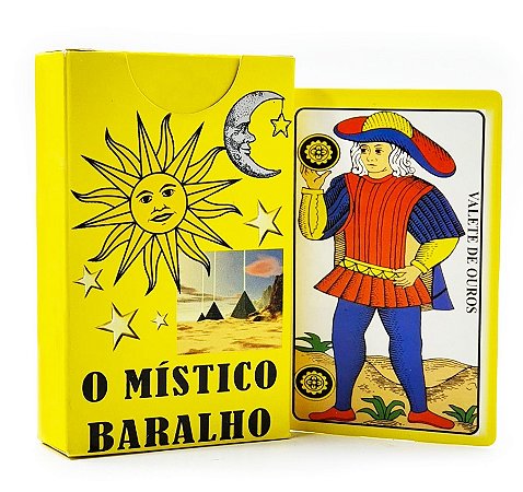 O Poderoso Baralho Tarô Místico com 40 Cartas e Livreto