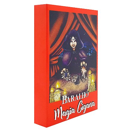 Baralho Tarô Magia Cigana 36 Cartas com Manual Explicativo