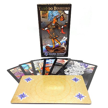 Baralho Tarô do Dinheiro Prosperidade Financeira 78 Cartas