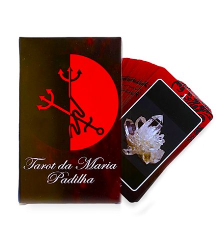 Tarô Maria Padilha Cartas de Baralho 36 Cartas E Manual