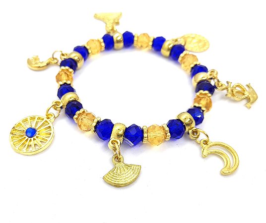 Pulseira Feminina da Santa Sara Padroeira Cigana Ajustável