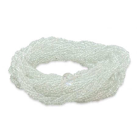 Guia 3 Fios Cristal Livra de Todo Mal Espiritual 60 cm