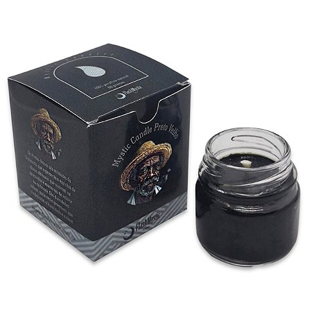 Vela Preto Velho Aromática Parafina Coco Preta Caixa 30g