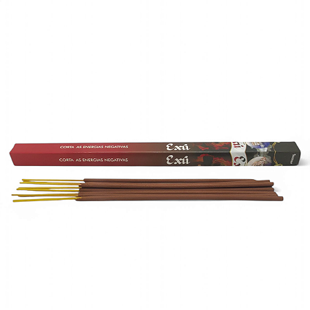 Incenso Exú Corta as Energias Negativas 8 Varetas