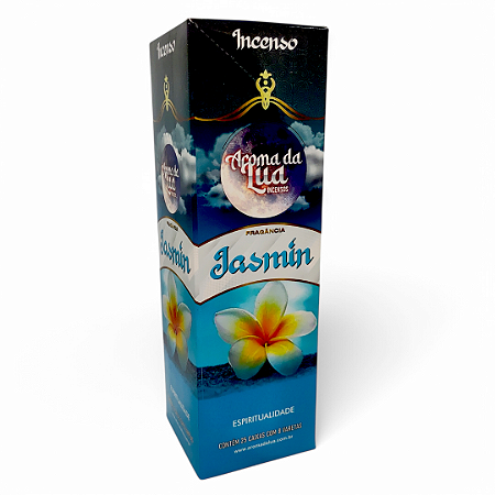 Caixa de Incenso Jasmin Atrai a Espiritualidade 200 Varetas