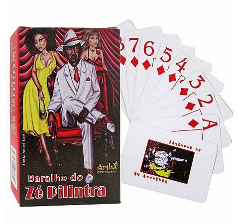 Baralho Jogos Carteado do Malandro Zé Pilintra