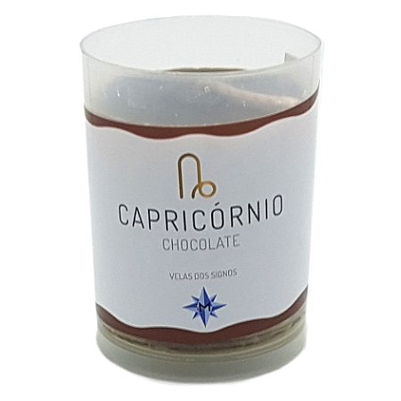 Vela Signo Capricórnio Perfumada Capricórnio Chocolate 90g