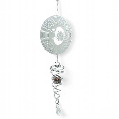 Suncatcher Captador Catalisador Energia Fengshui Sol e Lua