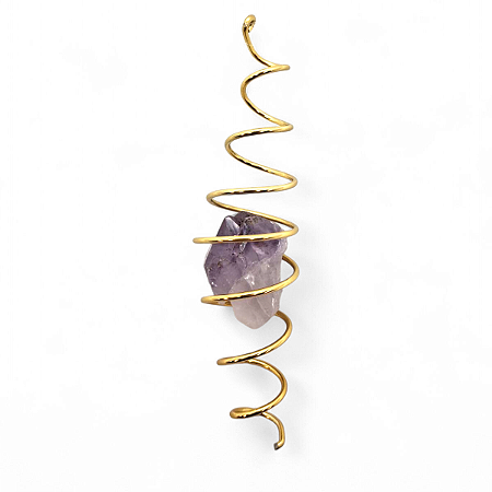 Suncatcher Captador de Energia Ametista Proteção e Cura 10cm