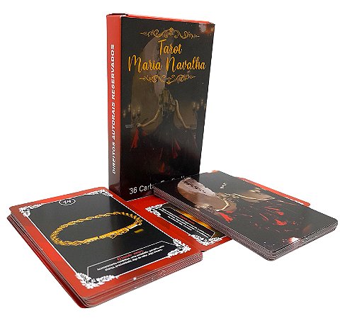 Tarot Maria Navalha 36 cartas Autoexplicativas Iniciantes