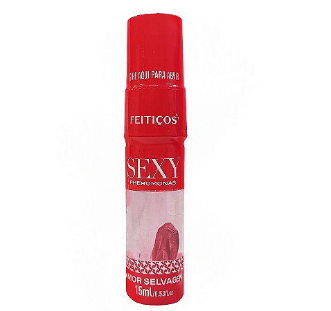 Perfume Afrodisíaco Sexy Pheromonas Amor Selvagem 10ml