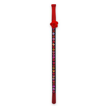 Piteira Rosa Vermelha Pomba Gira Pedra Cintilante Umbanda
