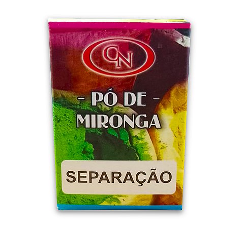 Pó de Mironga Separação Ritual  Unidade