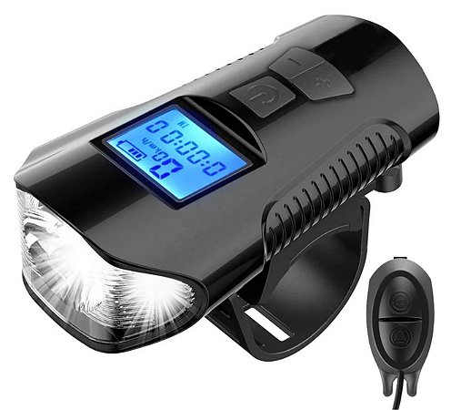 Lanterna Led De Bicicleta Bike Recarregável Jiaxi XA-585B