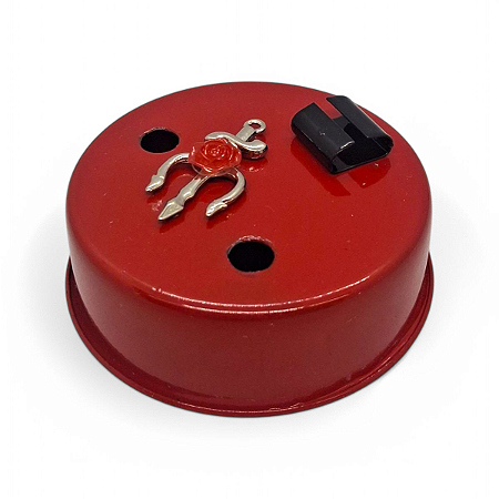 Ofertador Porta Cigarro e Cigarrilha PombaGira Metal 7 cm