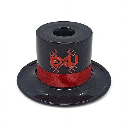 Ofertador Porta Cigarro Exu Cartola Preta de Metal 7 cm