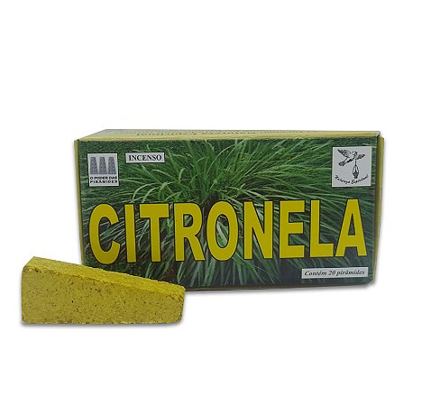 Defumador Caixa Citronela com 20 Un Natureza Espiritual