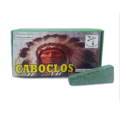 Defumador dos Caboclos Caixa com 20 Unidades