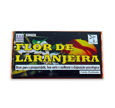 Defumador Flor de Laranjeira Caixa com 20 Unidades