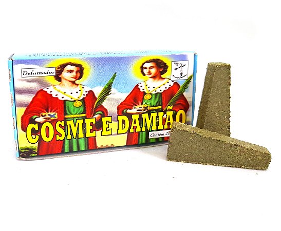 Defumador Natureza Cosme e Damião Caixa 20 Tabletes