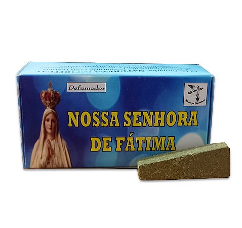 Defumador Nossa Senhora de Fátima Caixa com 20 Unidades