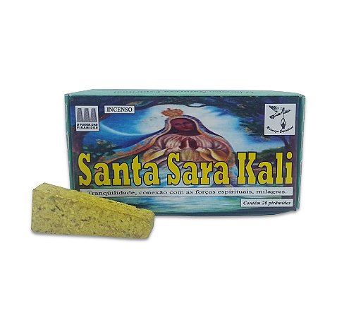 Defumador Santa Sara Kali Caixa com 20 Unidades