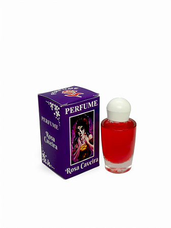 Essência Perfume Rosa Caveira Ajuda na Vida Espiritual 10ml