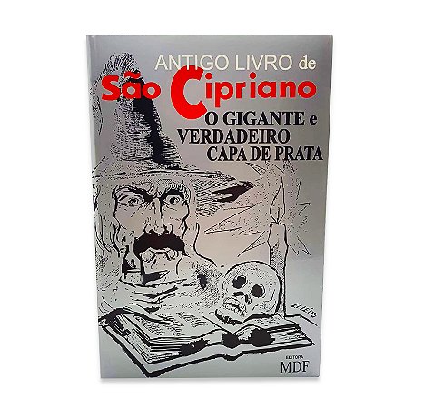 Antigo Livro São Cipriano o gigante verdadeiro Capa de Prata