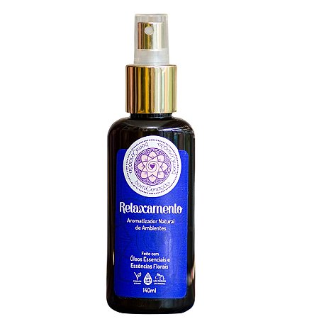 Aromatizador Natural Relaxamento Traz Paz Interior 140ml