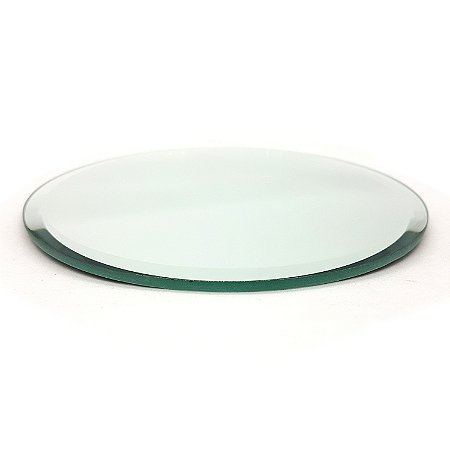 Bandeja Redonda Espelhada Decorativa Cozinha Lavabo Sala 12c