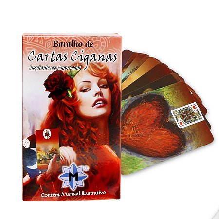 Baralho de Cartas Ciganas Mandala Esóterica