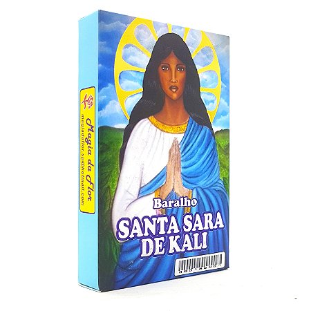 Baralho de Tarô Cigana Sara Kali com Manual Padroeira Cigana