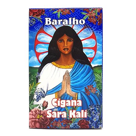 Baralho de Tarô Cigana Sara Kali com Manual Padroeira Cigana
