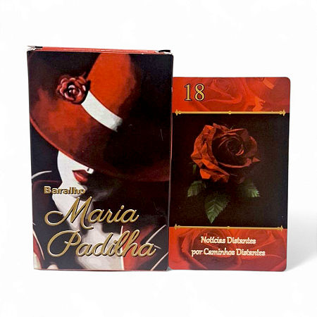 Baralho Maria Padilha Explicações Espirituais com 36 Cartas