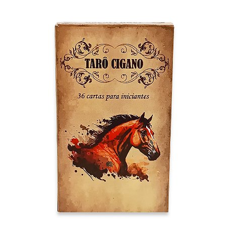 Baralho Tarô Cigano iniciantes Cartas Tarot Com 36 cartas