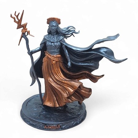 Imagem Yansâ Força dos Vendos Resina 3D Umbanda 11 cm