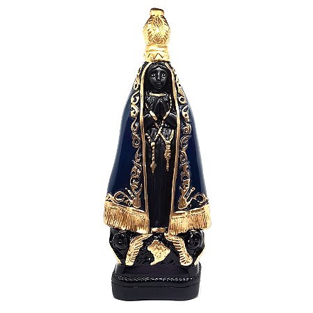 Imagem Nossa Senhora De Aparecida Católica Tradicional 30 Cm