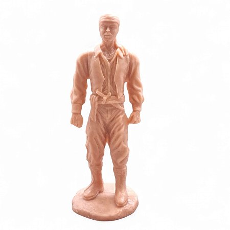 Estátua Imagem Cigano Proteção Resina para Pintar 15 cm
