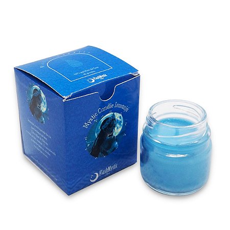 Vela Iemanja Aromática Orixá Parafina Coco Mystic Candle 30g