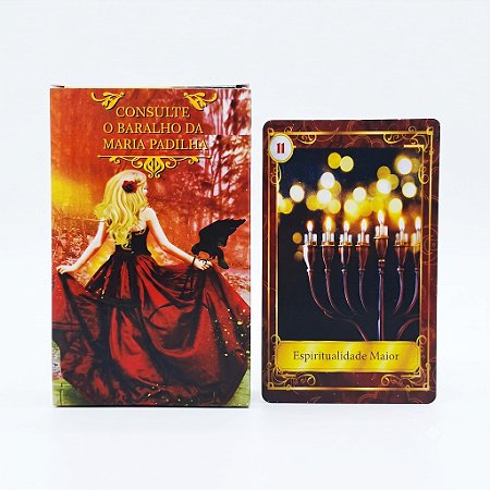 Consulte Baralho da Maria Padilha 36 Cartas com Manual Explicativo