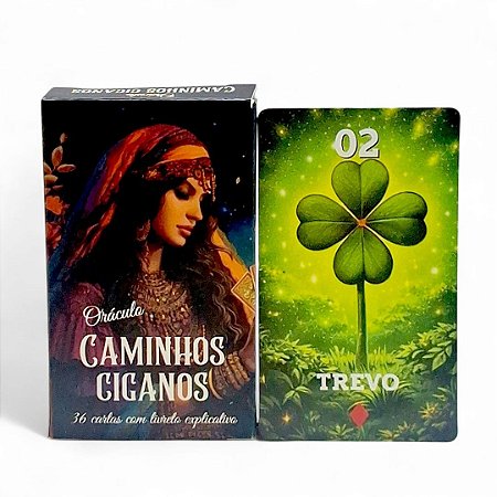 Oráculo Tarô Caminhos Ciganos para Iniciantes 36 Cartas
